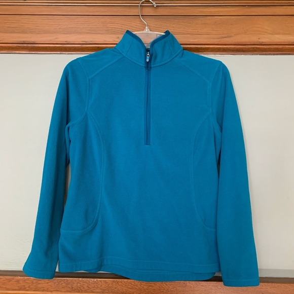 Lands' End 1/4 Zip Fleece size M - Picture 2 of 5